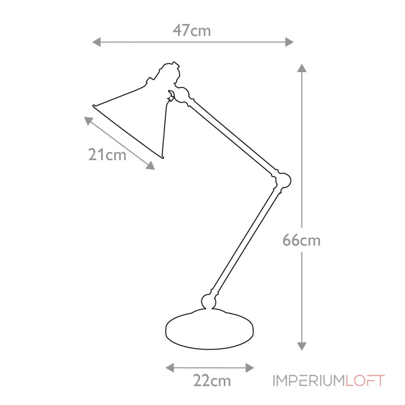Настольная лампа Elstead Lighting Provence PV-TL-AB от ImperiumLoft