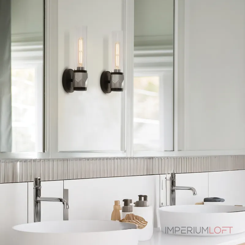 Бра для ванных комнат Hinkley Ellison HK-ELLISON1-BK-BN от ImperiumLoft Бра для ванных комнат Hinkley Ellison HK-ELLISON1-BK-BN от ImperiumLoft