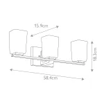 Бра для ванных комнат Kichler Roehm KL-ROEHM3-PC от ImperiumLoft