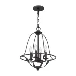 Подвесной светильник Quoizel Bradbury QZ-BRADBURY-4P-GK от ImperiumLoft