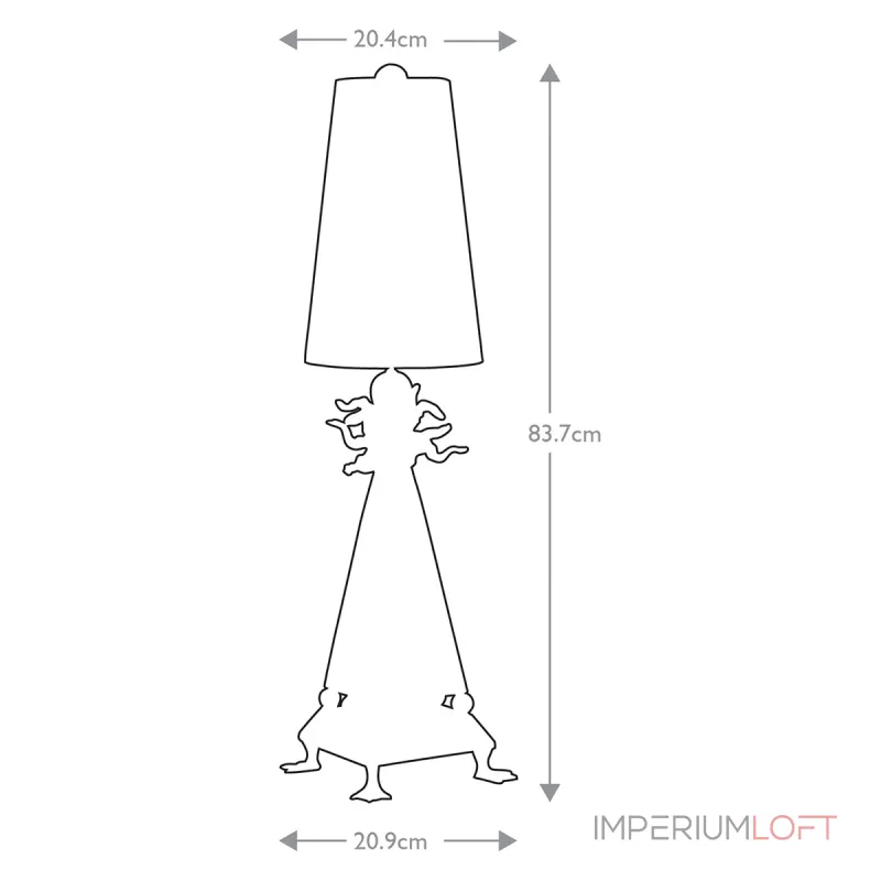 Настольная лампа Flambeau Leda FB-LEDA-TL от ImperiumLoft