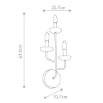 Бра Feiss Annie FE-ANNIE3-PSW от ImperiumLoft