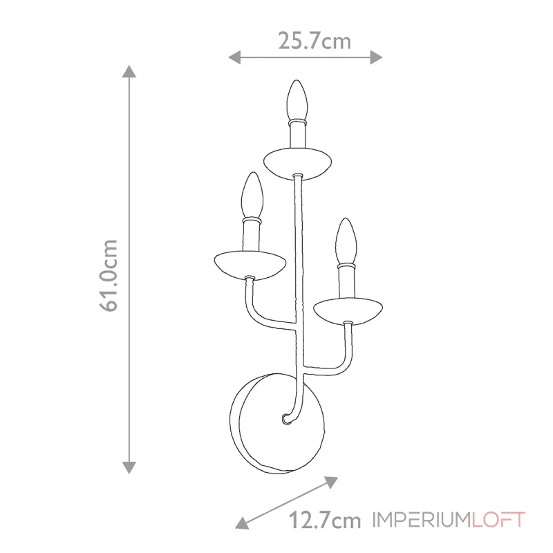 Бра Feiss Annie FE-ANNIE3-PSW от ImperiumLoft