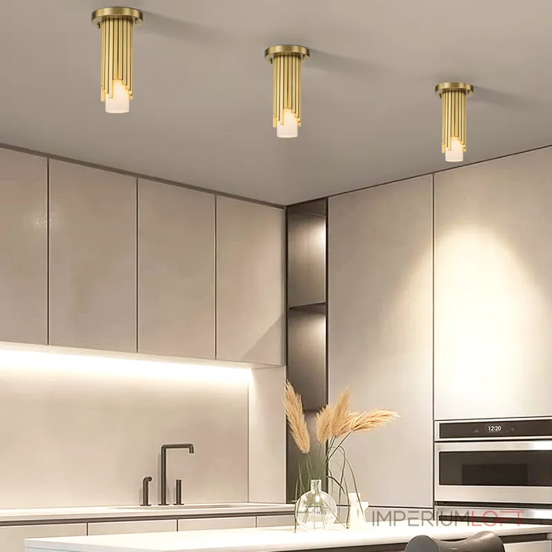 Потолочный светильник Elstead Lighting Marvele MARVELE-MP-AB-OPAL от ImperiumLoft
