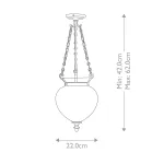 Подвесной светильник Elstead Lighting Finsbury park FP-P-S-POL-NCKL от ImperiumLoft