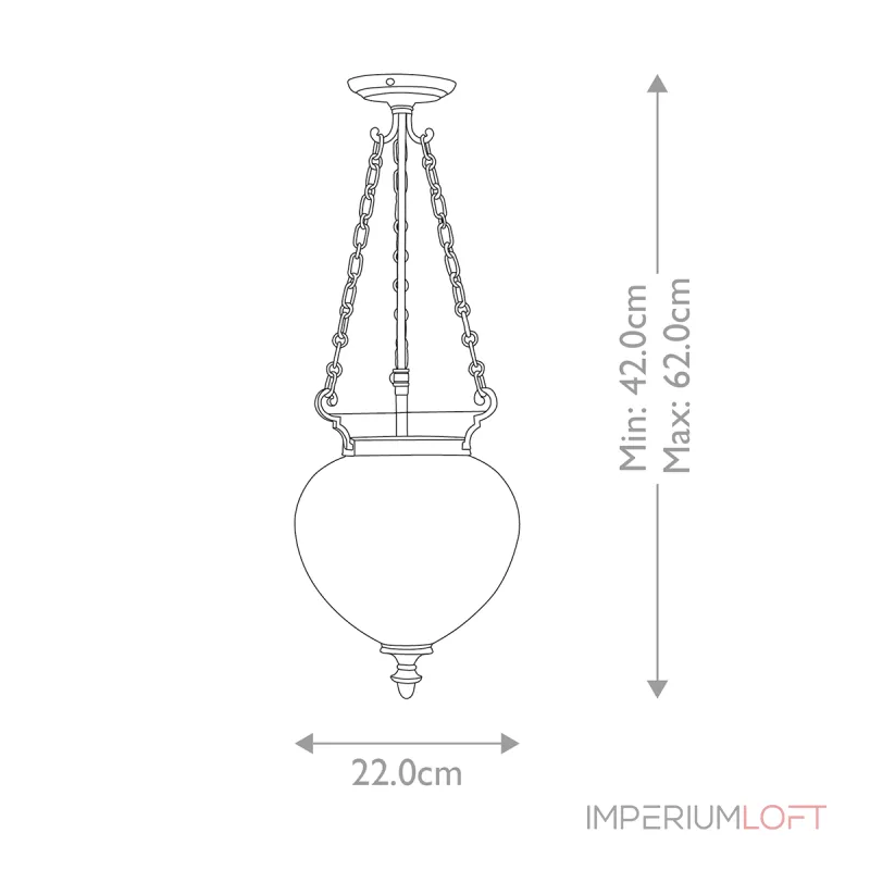 Подвесной светильник Elstead Lighting Finsbury park FP-P-S-POL-NCKL от ImperiumLoft