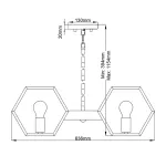 Люстра Quoizel Bismarck QZ-BISMARCK5-EK от ImperiumLoft