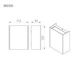 Настенный фонарь Natural Concepts Dwell NC-003326-DG от ImperiumLoft