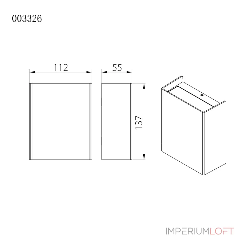 Настенный фонарь Natural Concepts Dwell NC-003326-DG от ImperiumLoft Настенный фонарь Natural Concepts Dwell NC-003326-DG от ImperiumLoft