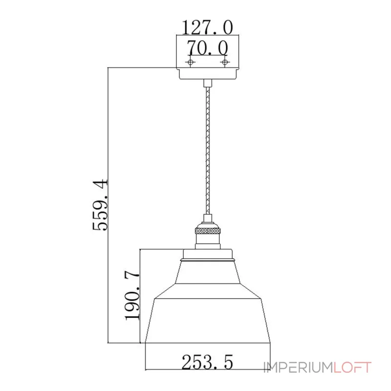 Подвесной светильник Feiss Baskin FE-BASKIN-P-A-PN от ImperiumLoft
