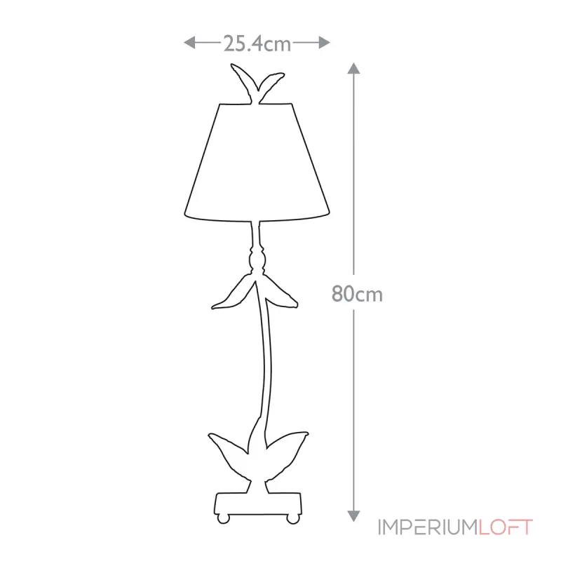 Настольная лампа Flambeau Redbell FB-REDBELL-TL-GD от ImperiumLoft