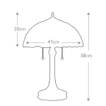 Настольная лампа Quoizel Larissa QZ-LARISSA-TL от ImperiumLoft