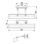 Светильник для картин Elstead Lighting Chawton CHAWTON-PLM-DB от ImperiumLoft