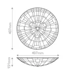 Потолочный светильник Quoizel Inglenook QZ-INGLENOOK-F-SMALL от ImperiumLoft
