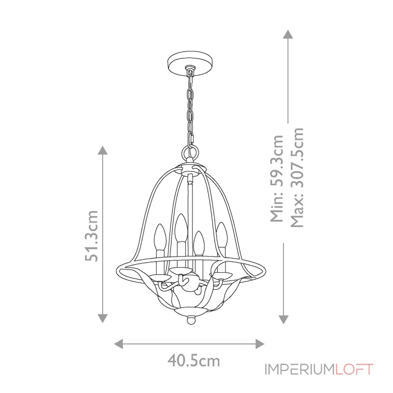 Подвесной светильник Quoizel Bradbury QZ-BRADBURY-4P-GK от ImperiumLoft Подвесной светильник Quoizel Bradbury QZ-BRADBURY-4P-GK от ImperiumLoft