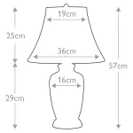 Настольная лампа Elstead Lighting Blue g jar BLUE-G-JAR-TL от ImperiumLoft