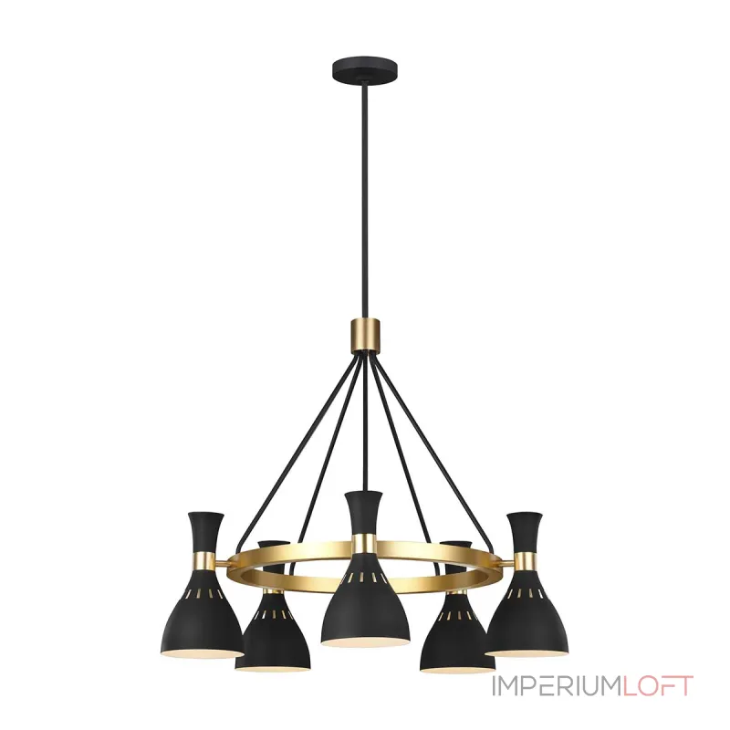 Люстра Feiss Joan FE-JOAN5-MB от ImperiumLoft Люстра Feiss Joan FE-JOAN5-MB от ImperiumLoft