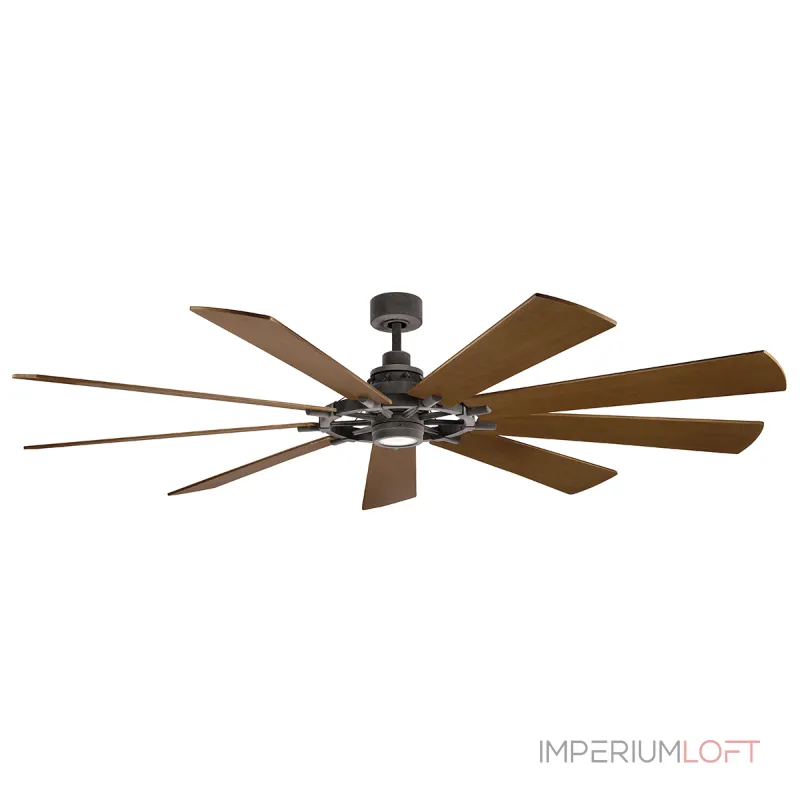 Люстра-вентилятор Kichler Gentry xl KLF-GENTRY-85-WZ от ImperiumLoft