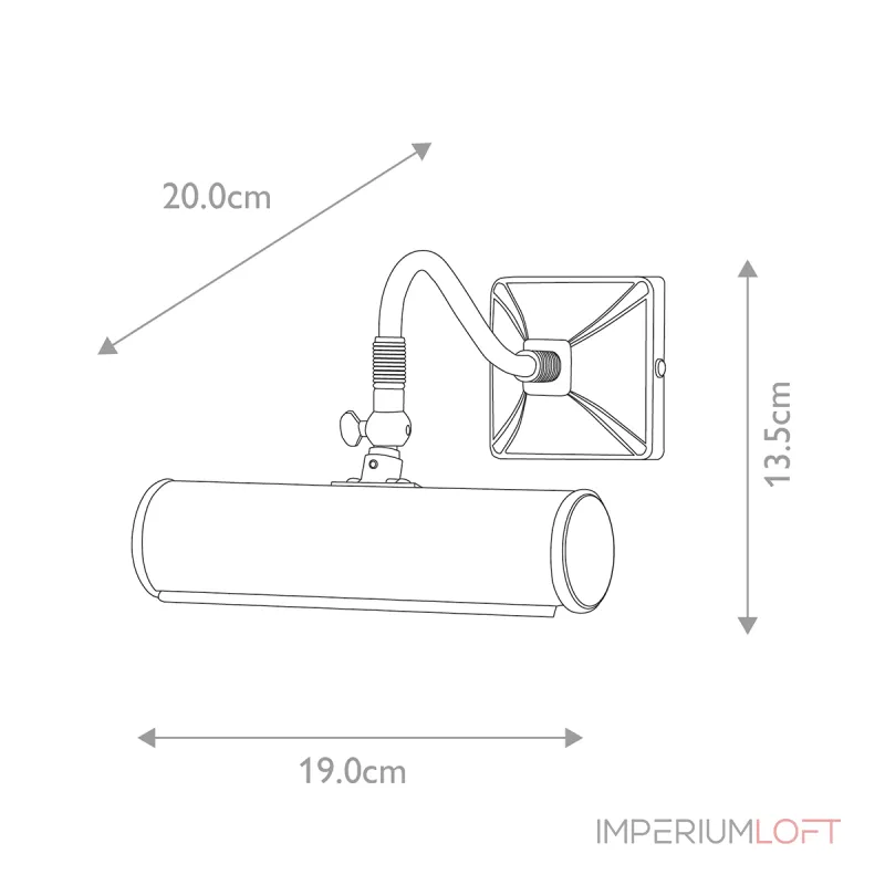 Светильник для картин Elstead Lighting Picture light PL1-10-PB от ImperiumLoft Светильник для картин Elstead Lighting Picture light PL1-10-PB от ImperiumLoft