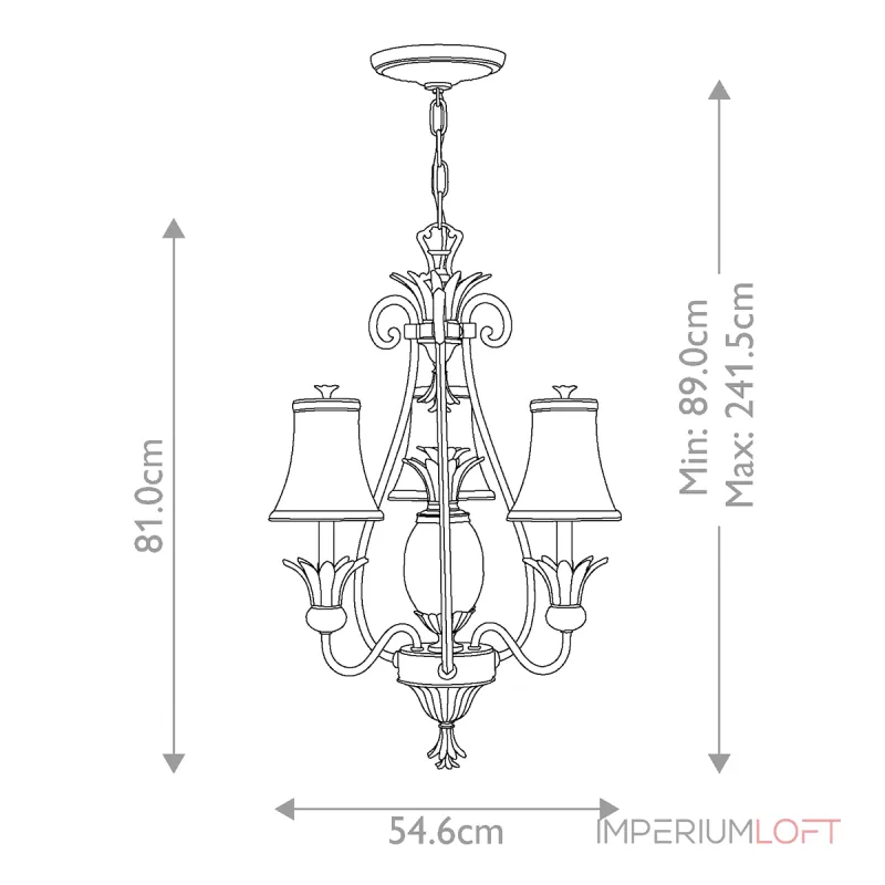 Люстра Hinkley Plantation HK-PLANT3-PZ от ImperiumLoft Люстра Hinkley Plantation HK-PLANT3-PZ от ImperiumLoft