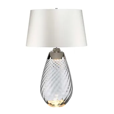 Настольная лампа Elstead Lighting Lena large LENA-TL-L-SMOKE-OWSS Настольная лампа Elstead Lighting Lena large LENA-TL-L-SMOKE-OWSS