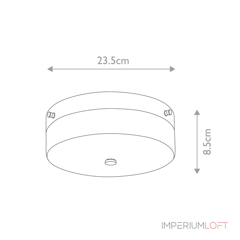 Потолочный светильник для ванной комнаты Elstead Lighting Tamar TAMAR-F-M-PG от ImperiumLoft
