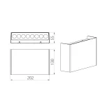 Настенный фонарь Natural Concepts Dwell NC-003328-SB от ImperiumLoft