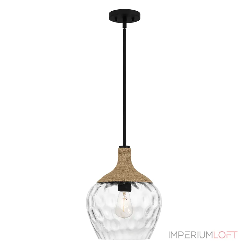 Подвесной светильник Quoizel Royer QZ-ROYER-1P-MBK от ImperiumLoft Подвесной светильник Quoizel Royer QZ-ROYER-1P-MBK от ImperiumLoft