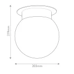 Потолочный светильник Kichler Albers KL-ALBERS-F-G-CPZ от ImperiumLoft