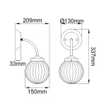 Бра Elstead Lighting Cosmos DL-COSMOS1 от ImperiumLoft
