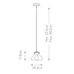 Подвесной светильник Hinkley Congress HK-CONGRESS-P-A-BC от ImperiumLoft