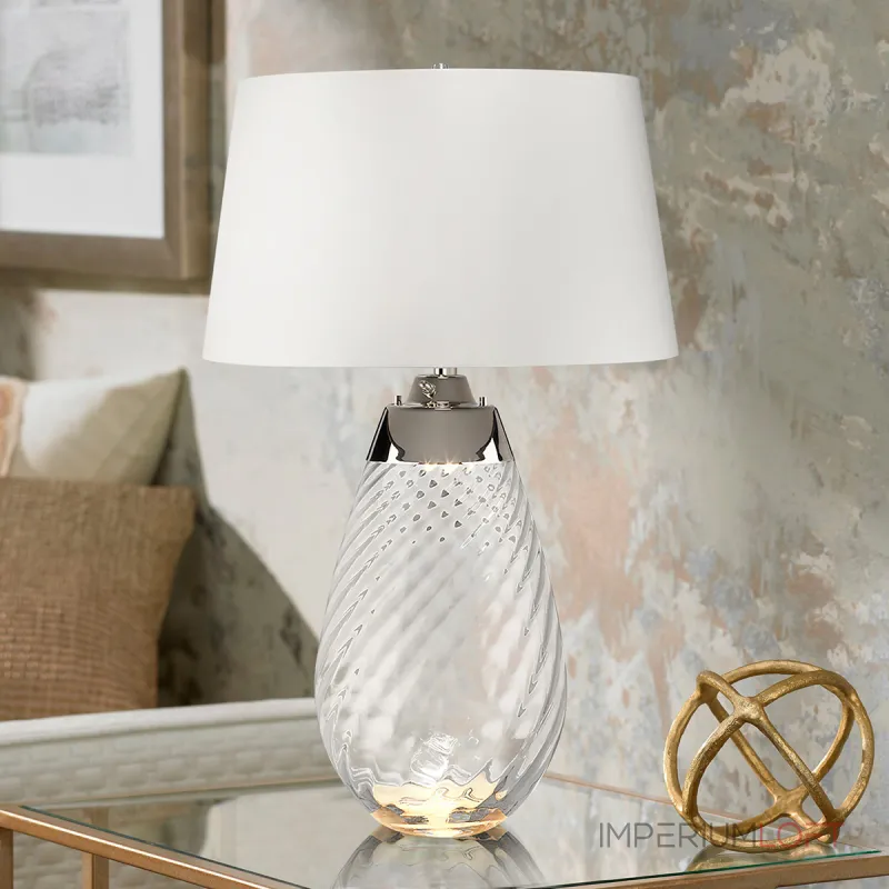 Настольная лампа Elstead Lighting Lena large LENA-TL-L-SMOKE-OWSS от ImperiumLoft Настольная лампа Elstead Lighting Lena large LENA-TL-L-SMOKE-OWSS от ImperiumLoft