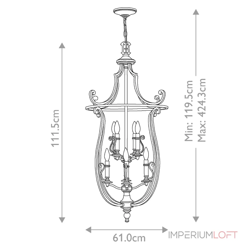 Люстра Hinkley Plymouth HK-PLYMOUTH8-P от ImperiumLoft Люстра Hinkley Plymouth HK-PLYMOUTH8-P от ImperiumLoft