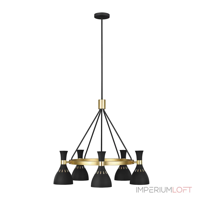 Люстра Feiss Joan FE-JOAN5-MB от ImperiumLoft Люстра Feiss Joan FE-JOAN5-MB от ImperiumLoft