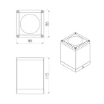 Потолочный фонарь Natural Concepts Dwell NC-133474-DG от ImperiumLoft