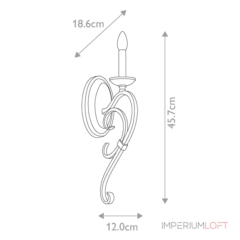 Бра Kichler Taulbee KL-TAULBEE1 от ImperiumLoft