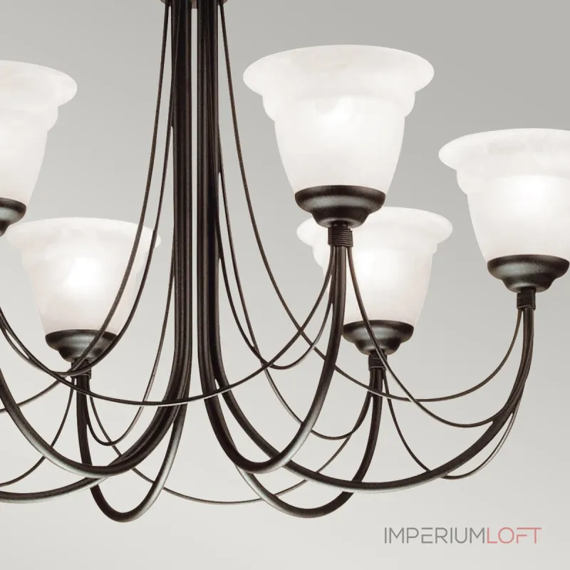 Люстра Elstead Lighting Carisbrooke CB6-BLACK от ImperiumLoft Люстра Elstead Lighting Carisbrooke CB6-BLACK от ImperiumLoft