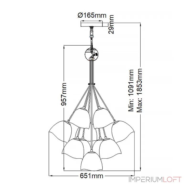 Подвесной светильник Hinkley Nula QN-NULA-15P от ImperiumLoft Подвесной светильник Hinkley Nula QN-NULA-15P от ImperiumLoft
