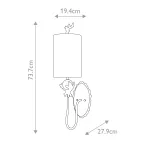 Бра Flambeau Trellis FB-TRELLIS1 от ImperiumLoft