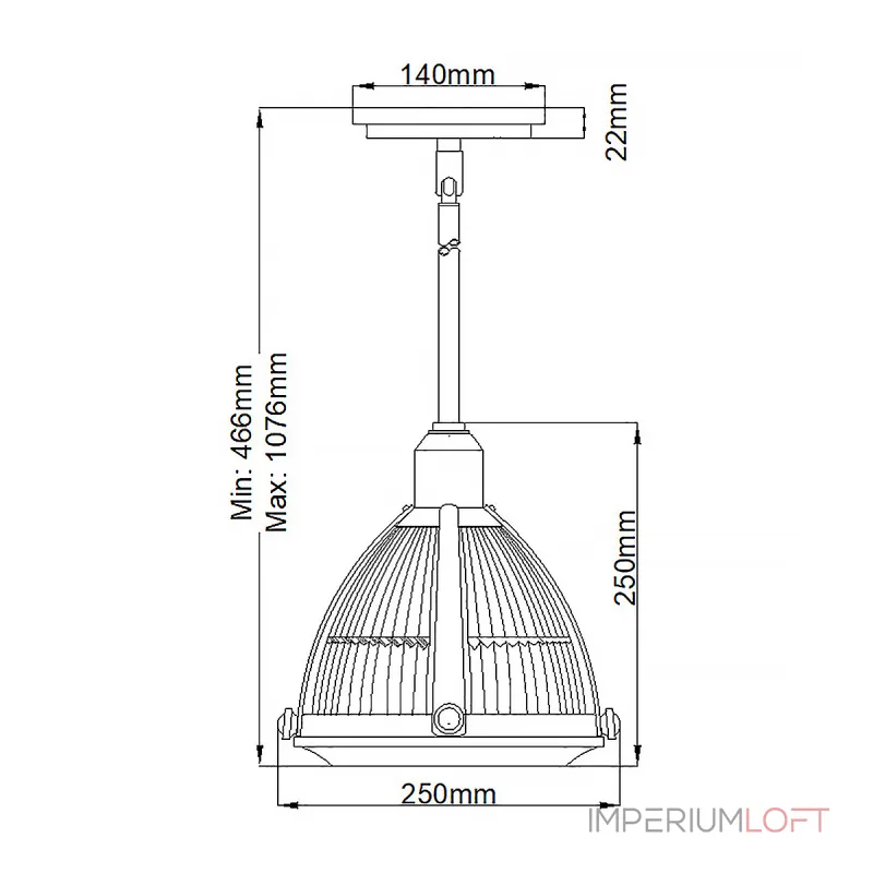 Подвесной светильник Hinkley Elroy QN-ELROY-BN от ImperiumLoft