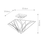Потолочный светильник Quoizel Asheville QZ-ASHEVILLE-SF от ImperiumLoft