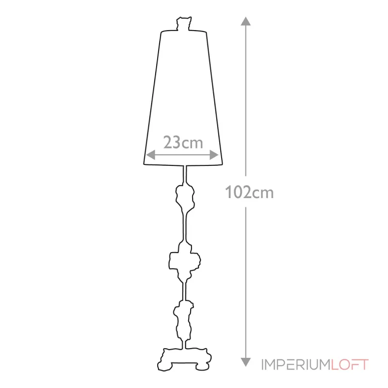 Настольная лампа Flambeau Fragment FB-FRAGMENT-TL-G от ImperiumLoft Настольная лампа Flambeau Fragment FB-FRAGMENT-TL-G от ImperiumLoft
