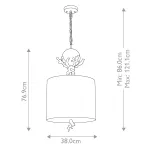 Подвесной светильник Flambeau Trellis FB-TRELLIS-P от ImperiumLoft