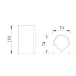 Настенный фонарь Natural Concepts Dwell NC-003332-DG от ImperiumLoft