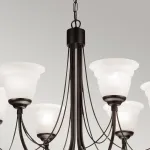 Люстра Elstead Lighting Carisbrooke CB6-BLACK от ImperiumLoft