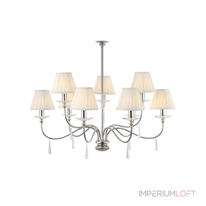 Люстра Elstead Lighting Finsbury park FP9-POL-NICKEL от ImperiumLoft