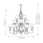 Люстра Hinkley Plymouth HK-PLYMOUTH15 от ImperiumLoft
