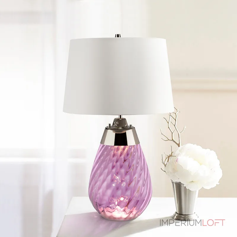 Настольная лампа Elstead Lighting Lena small LENA-TL-S-PLUM-OWSS от ImperiumLoft