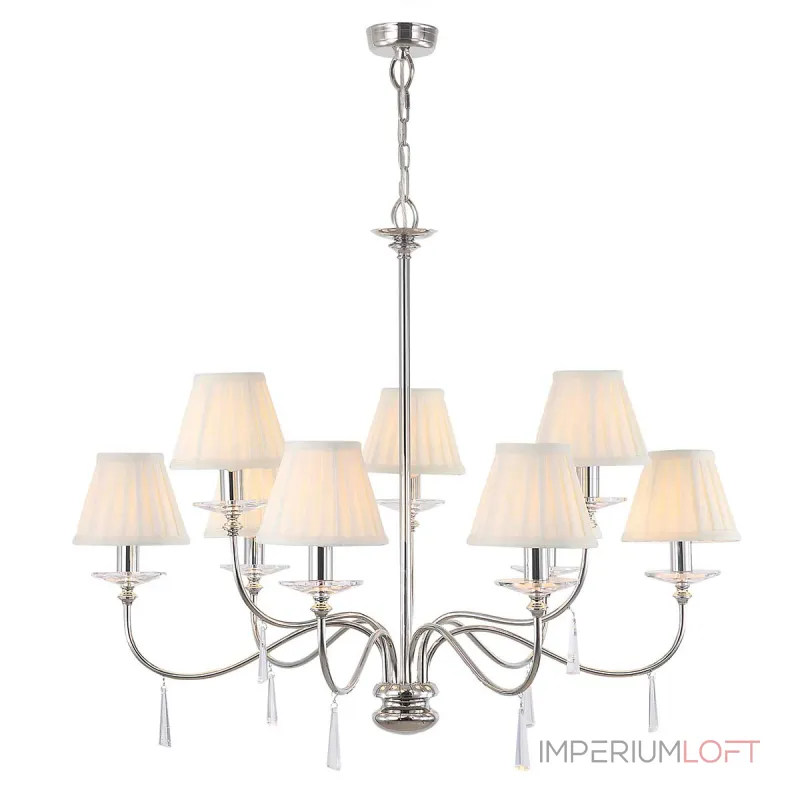 Люстра Elstead Lighting Finsbury park FP9-POL-NICKEL от ImperiumLoft