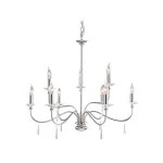 Люстра Elstead Lighting Finsbury park FP9-POL-NICKEL от ImperiumLoft